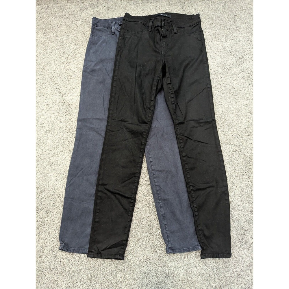 Lot of 2 J Brand Jeans Womens Size‎ 28 Mid Rise Super Skinny